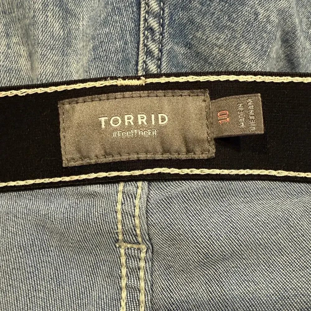 Torrid Women’s Feel the Fit Ankle Jeans Size 10
